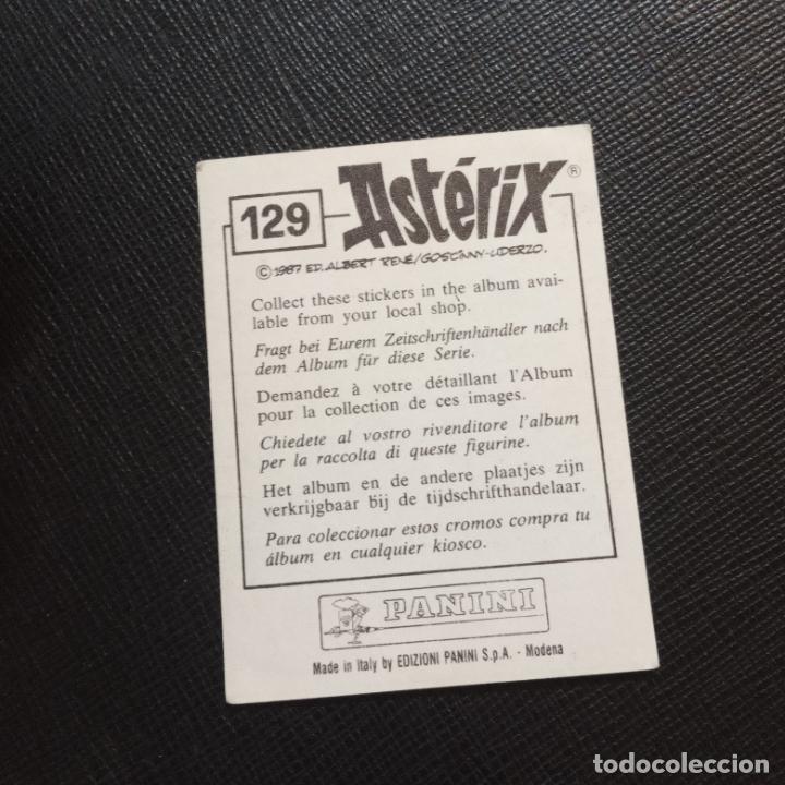 Coleccionismo cromos antiguos: ASTERIX PANINI 1987 CROMO - CC2 - 129 - Foto 2