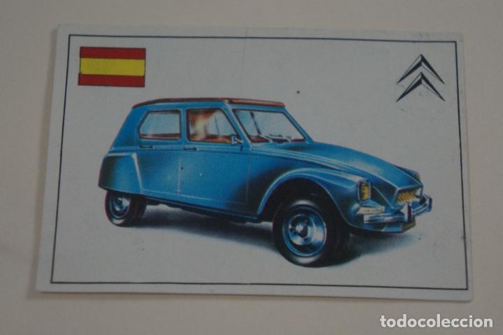 Coleccionismo Cromos antiguos: CROMO DE COCHES CITROEN DESPEGADO N&ordm; 76 DEL ALBUM EL MUNDO DEL AUTOMOVIL DE BRUGUERA