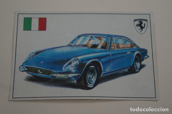 Coleccionismo cromos antiguos: CROMO DE COCHES FERRARI DESPEGADO N&ordm; 168 DEL ALBUM EL MUNDO DEL AUTOMOVIL DE BRUGUERA