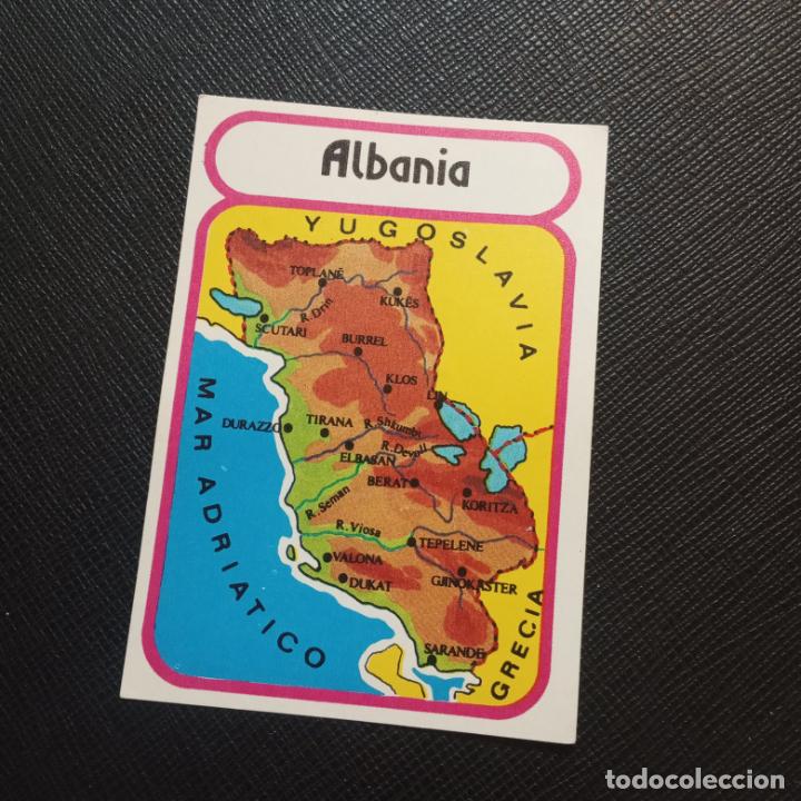 Collezionismo Figurine antiche: EUROPA GEOGRAFICA POLITICA Y ECONOMICA CHOCOLATES LAS COMAS CROMO - SIN PEGAR - A58 - 3 B