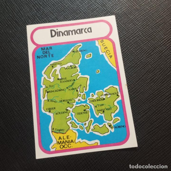 Collezionismo Figurine antiche: EUROPA GEOGRAFICA POLITICA Y ECONOMICA CHOCOLATES LAS COMAS CROMO - SIN PEGAR - A58 - 30