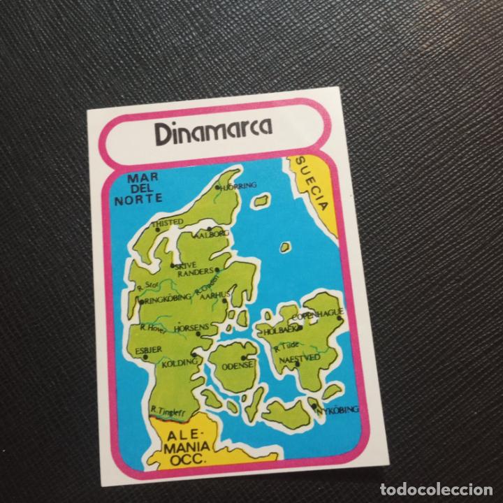 Collezionismo Figurine antiche: EUROPA GEOGRAFICA POLITICA Y ECONOMICA CHOCOLATES LAS COMAS CROMO - SIN PEGAR - A58 - 30 B