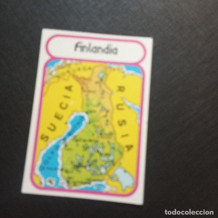 Collezionismo Figurine antiche: EUROPA GEOGRAFICA POLITICA Y ECONOMICA CHOCOLATES LAS COMAS CROMO - SIN PEGAR - A58 - 36