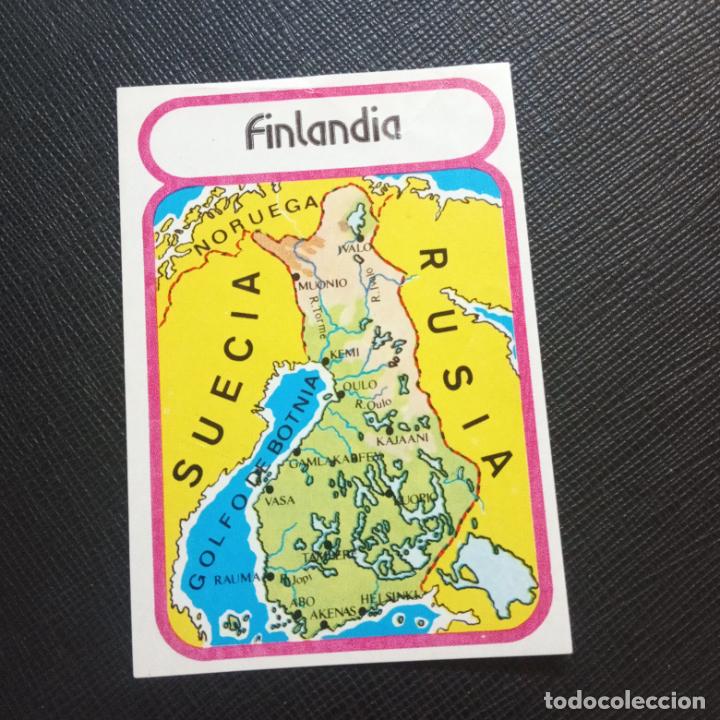 Collezionismo Figurine antiche: EUROPA GEOGRAFICA POLITICA Y ECONOMICA CHOCOLATES LAS COMAS CROMO - SIN PEGAR - A58 - 36 B