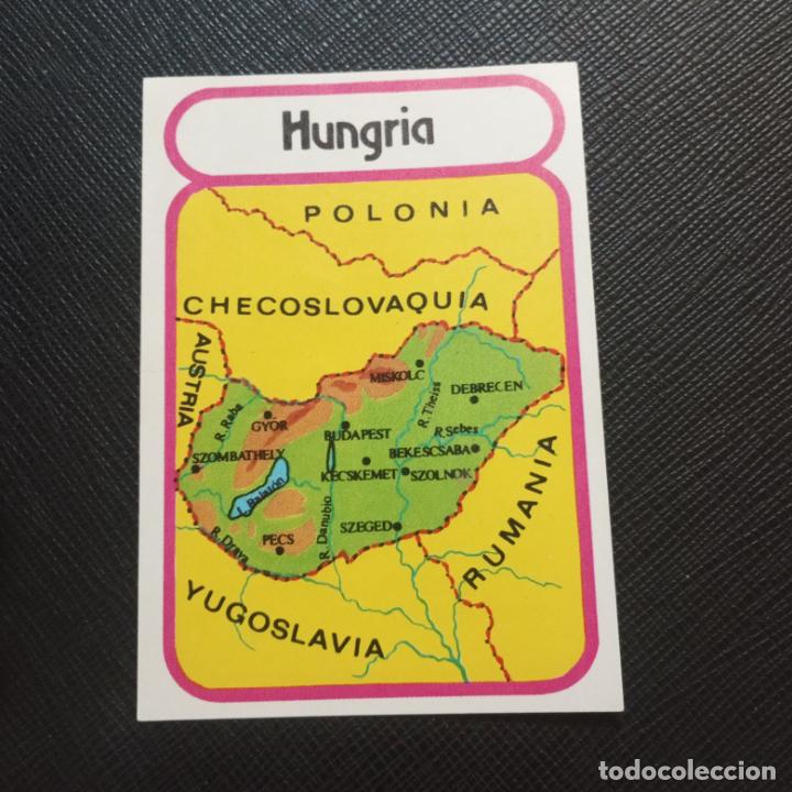 Collezionismo Figurine antiche: EUROPA GEOGRAFICA POLITICA Y ECONOMICA CHOCOLATES LAS COMAS CROMO - SIN PEGAR - A58 - 48 B
