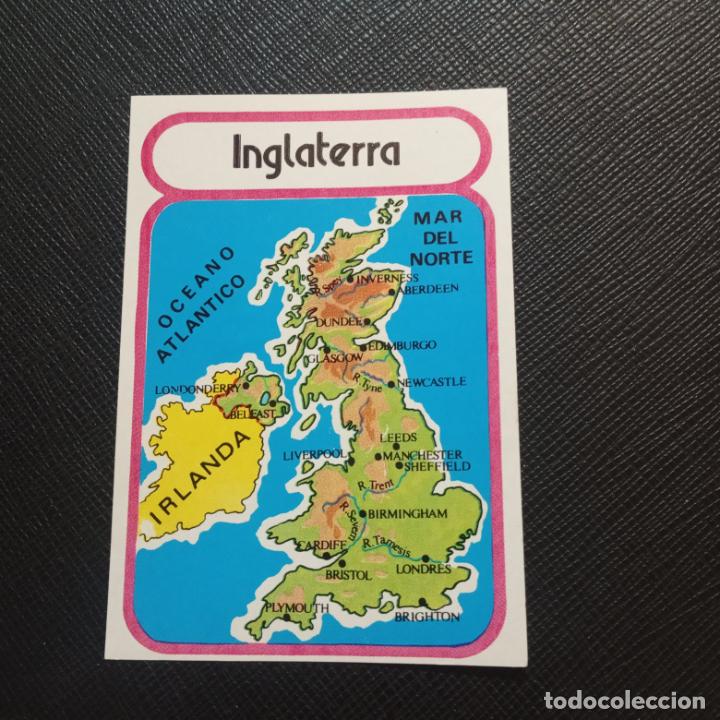 Collezionismo Figurine antiche: EUROPA GEOGRAFICA POLITICA Y ECONOMICA CHOCOLATES LAS COMAS CROMO - SIN PEGAR - A58 - 51