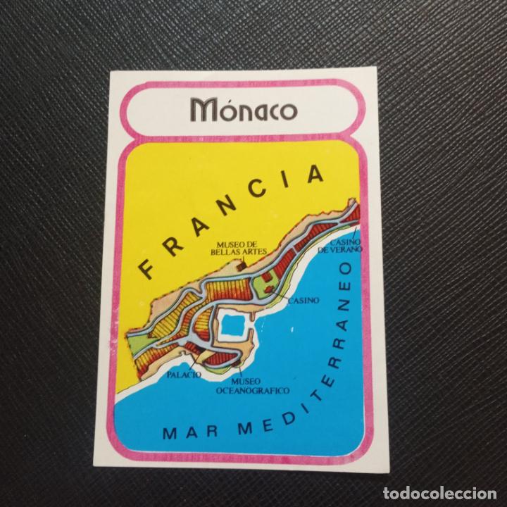 Coleccionismo cromos antiguos: EUROPA GEOGRAFICA POLITICA Y ECONOMICA CHOCOLATES LAS COMAS CROMO - SIN PEGAR - A58 - 72