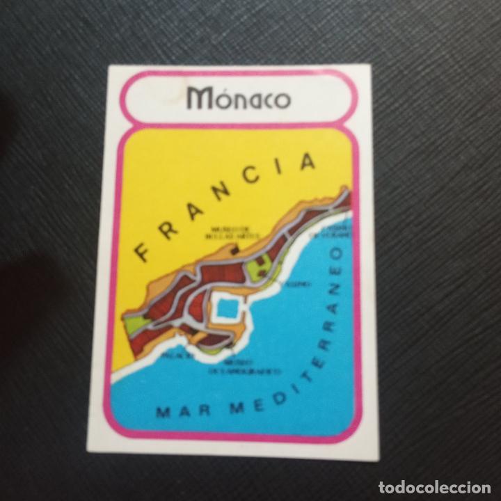 Coleccionismo cromos antiguos: EUROPA GEOGRAFICA POLITICA Y ECONOMICA CHOCOLATES LAS COMAS CROMO - SIN PEGAR - A58 - 72 B