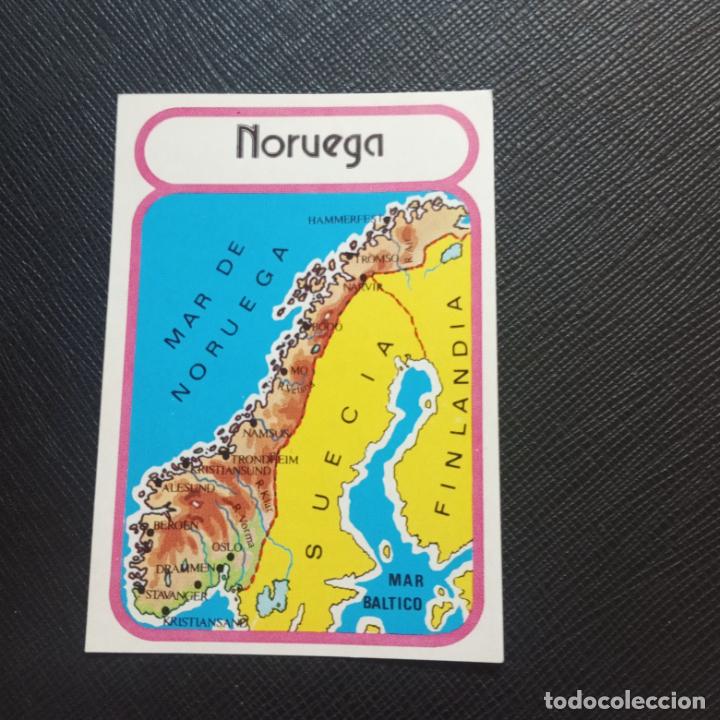 Coleccionismo cromos antiguos: EUROPA GEOGRAFICA POLITICA Y ECONOMICA CHOCOLATES LAS COMAS CROMO - SIN PEGAR - A58 - 75