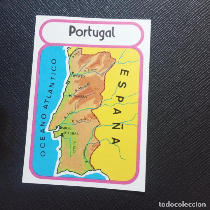 Coleccionismo cromos antiguos: EUROPA GEOGRAFICA POLITICA Y ECONOMICA CHOCOLATES LAS COMAS CROMO - SIN PEGAR - A58 - 81