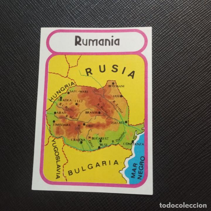 Collectable Antique Stickers: EUROPA GEOGRAFICA POLITICA Y ECONOMICA CHOCOLATES LAS COMAS CROMO - SIN PEGAR - A58 - 84