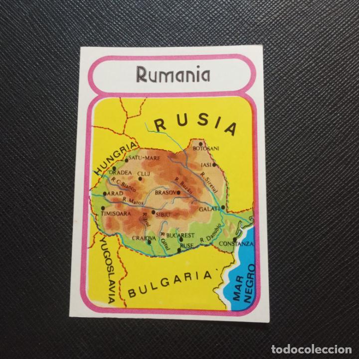 Collectable Antique Stickers: EUROPA GEOGRAFICA POLITICA Y ECONOMICA CHOCOLATES LAS COMAS CROMO - SIN PEGAR - A58 - 84 B
