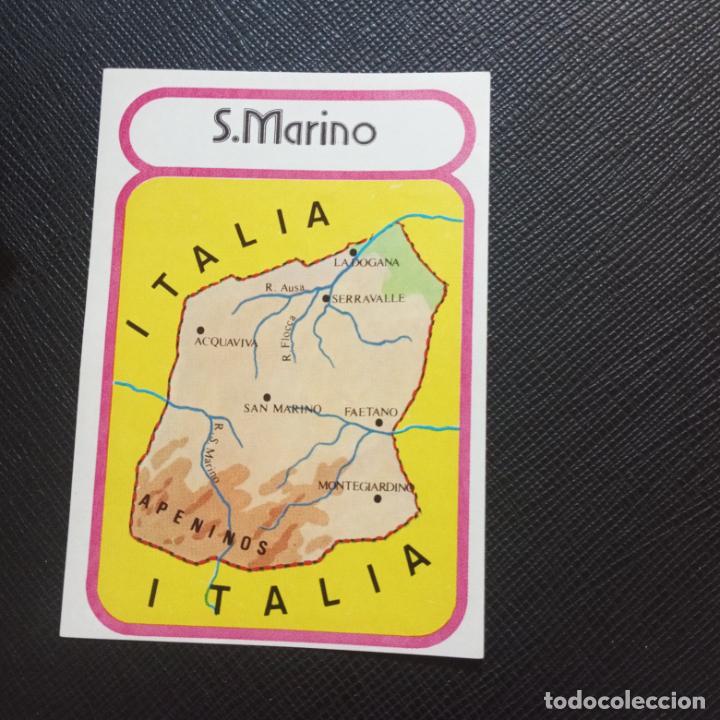 Collezionismo Figurine antiche: EUROPA GEOGRAFICA POLITICA Y ECONOMICA CHOCOLATES LAS COMAS CROMO - SIN PEGAR - A58 - 90