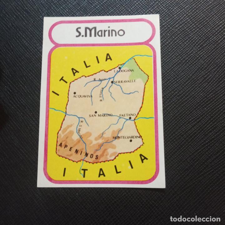 Collezionismo Figurine antiche: EUROPA GEOGRAFICA POLITICA Y ECONOMICA CHOCOLATES LAS COMAS CROMO - SIN PEGAR - A58 - 90 B