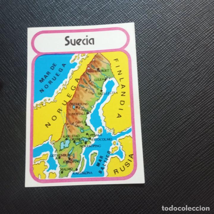 Collezionismo Figurine antiche: EUROPA GEOGRAFICA POLITICA Y ECONOMICA CHOCOLATES LAS COMAS CROMO - SIN PEGAR - A58 - 93 B