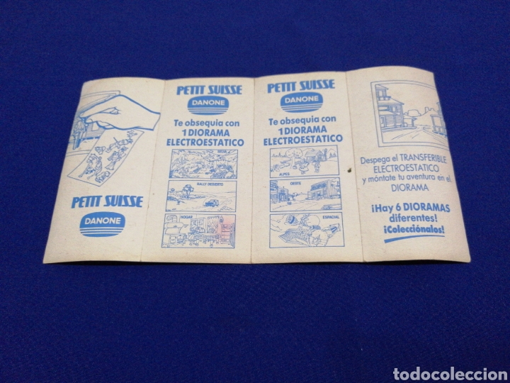 Coleccionismo cromos antiguos: DIORAMA ELECTROEST&Aacute;TICO PETIT SUISSE DANONE - Foto 2
