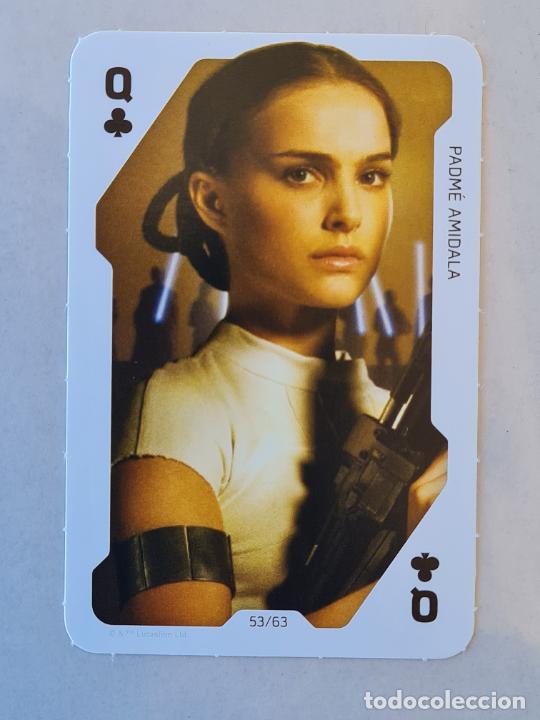 Coleccionismo cromos antiguos: N&ordm; 53 PADME AMIDALA / Q TREBOL / STAR WARS CARREFOUR 2021 /JUEGO DE CARTAS / CROMO TRADING CARD