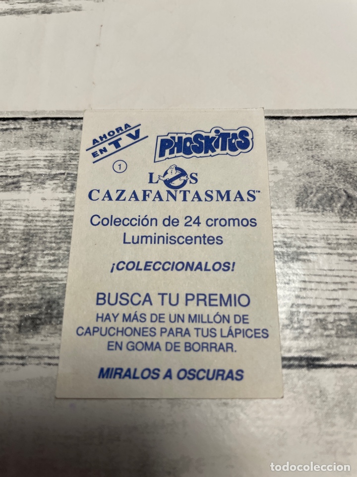 Coleccionismo cromos antiguos: Phoskitos cazafantasma numero 1 - Foto 2