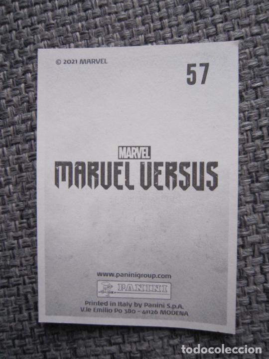 Coleccionismo cromos antiguos: CROMOS - MARVEL - MARVEL VERSUS (N&ordm; 57) - 2021 - PANINI - Foto 2