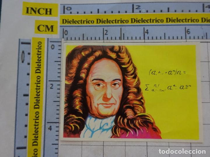 Collezionismo Figurine antiche: CROMO. 39 GUILLERMO LEIBNIZ FIL&Oacute;SOFO MATEM&Aacute;TICO ALEM&Aacute;N