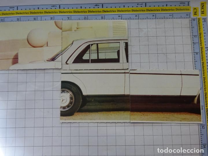 Collectionnisme Cartes &agrave; collectionner anciennes: 4 CROMOS SERIE PARTES COCHE MERCEDES. TELEINDISCRETA. 1 2 6 7