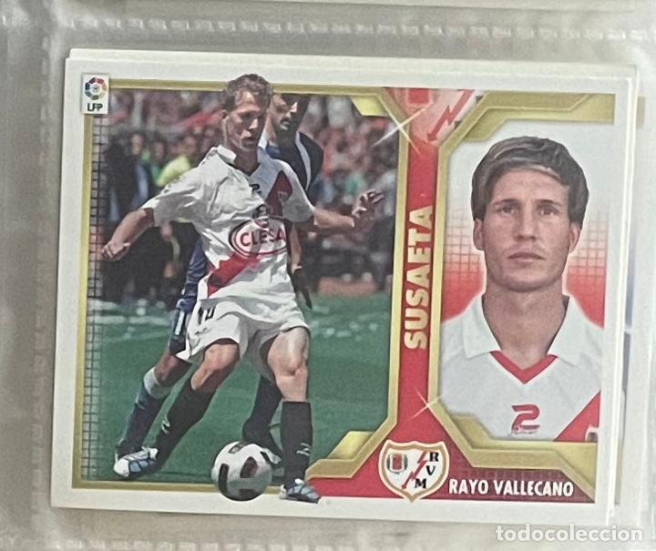 Coleccionismo cromos antiguos: Susaeta RAYO VALLECANO LIGA ESTE 2011 2012 11 12