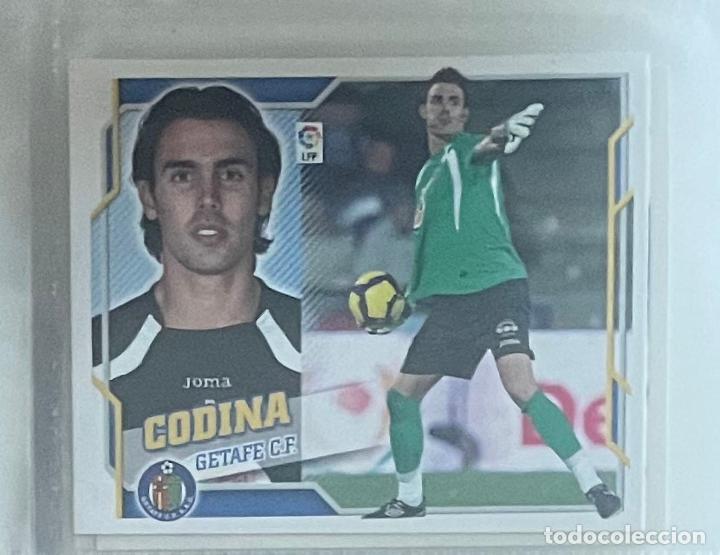 Coleccionismo cromos antiguos: Codina (1) GETAFE LIGA ESTE 2010 2011 10 11 - Foto 2