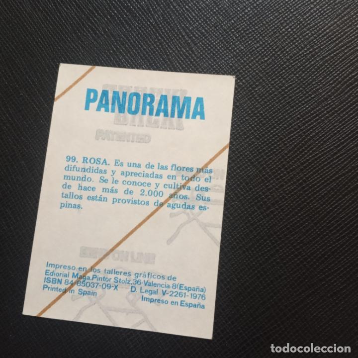 Coleccionismo cromos antiguos: PANORAMA ED MAGA CROMO - SIN PEGAR - CC2 - 99 - Foto 2