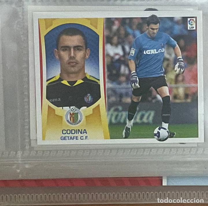 Coleccionismo cromos antiguos: Codina (2) GETAFE LIGA ESTE 2009 2010 09 10 - Foto 1