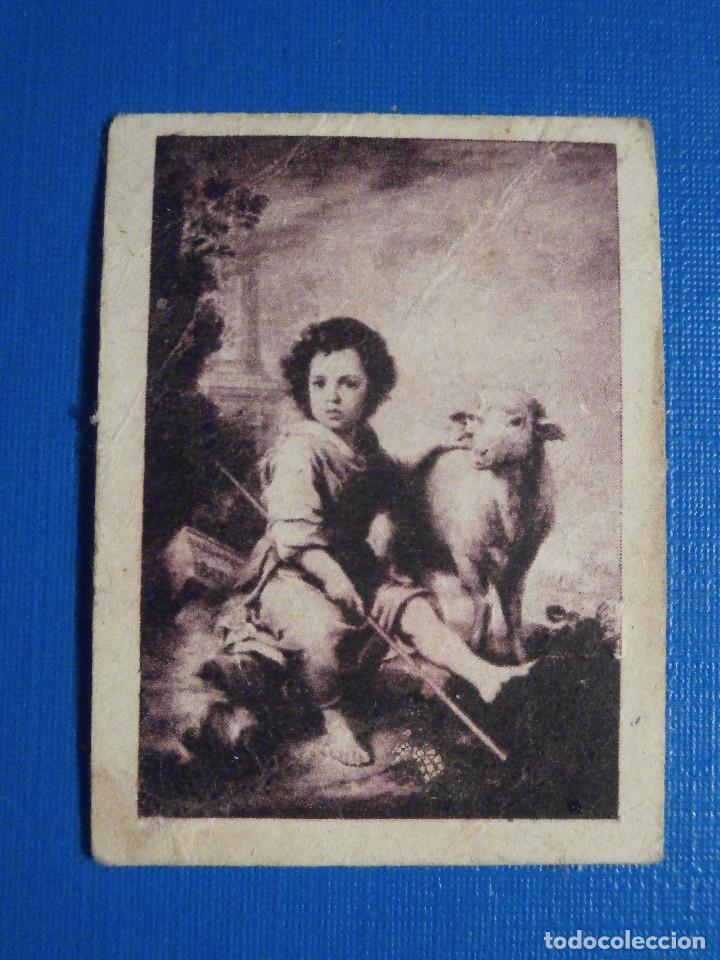 Collectable Antique Stickers: Cromo - 2&ordm; Sorteo Extraordinario - 9 Septiembre 1956 - 34.- Arte Cl&aacute;sico Murillo - Divino Pastor