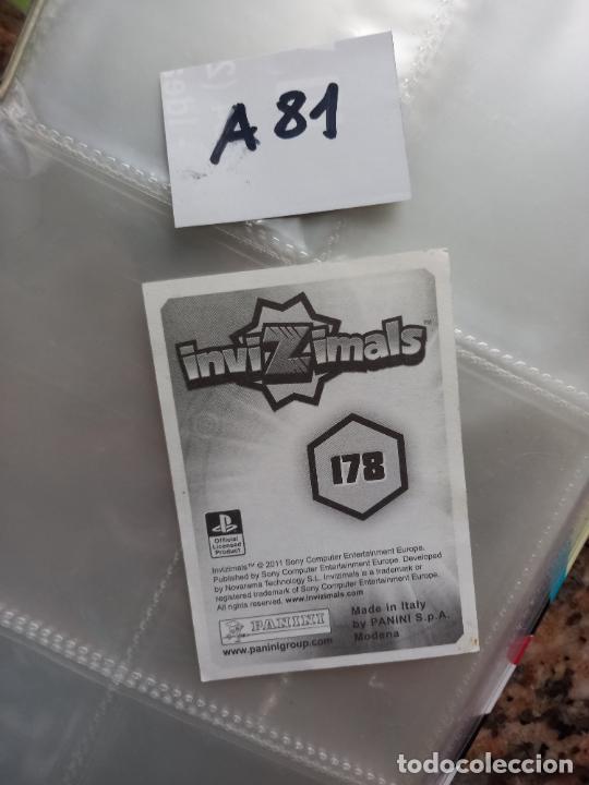 Coleccionismo cromos antiguos: INVIZIMALS PANINI 178 - Foto 1