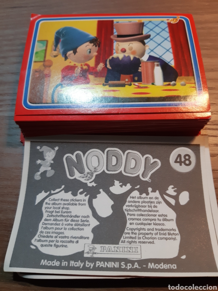 Coleccionismo cromos antiguos: LOTE DE 85 CROMOS DE NODDY DE PANINI - Foto 1