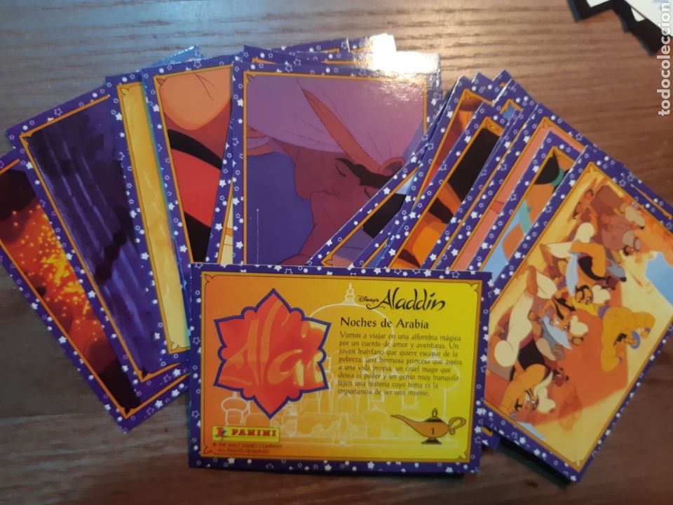 Coleccionismo cromos antiguos: ALADDIN PANINI CARDS 26 - Foto 1