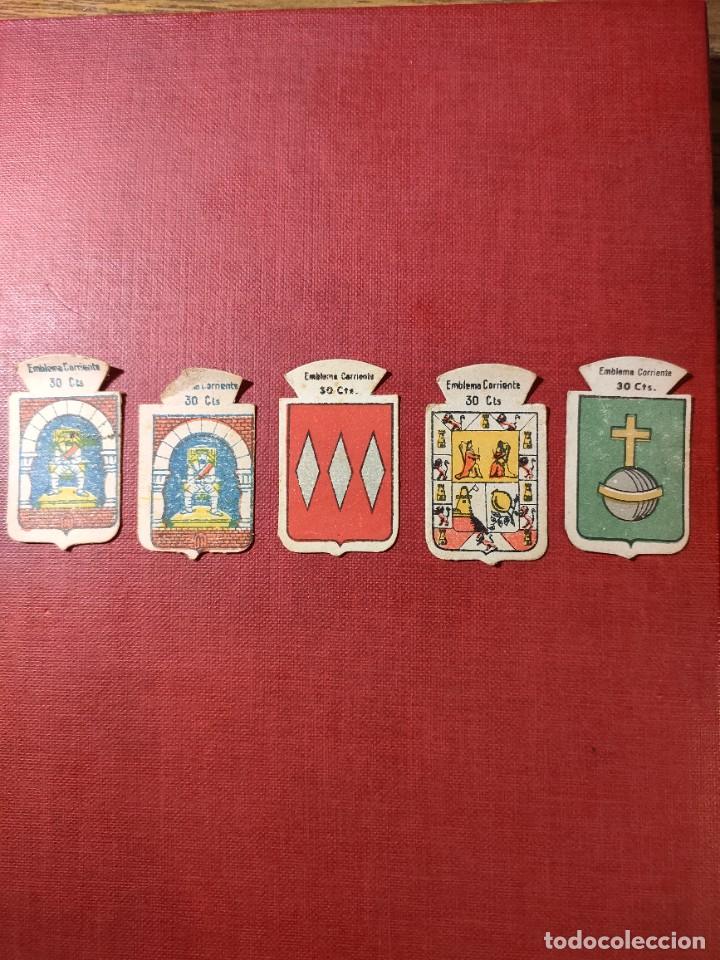 Coleccionismo cromos antiguos: Cromos emblema corriente 30 CTS. - Foto 1