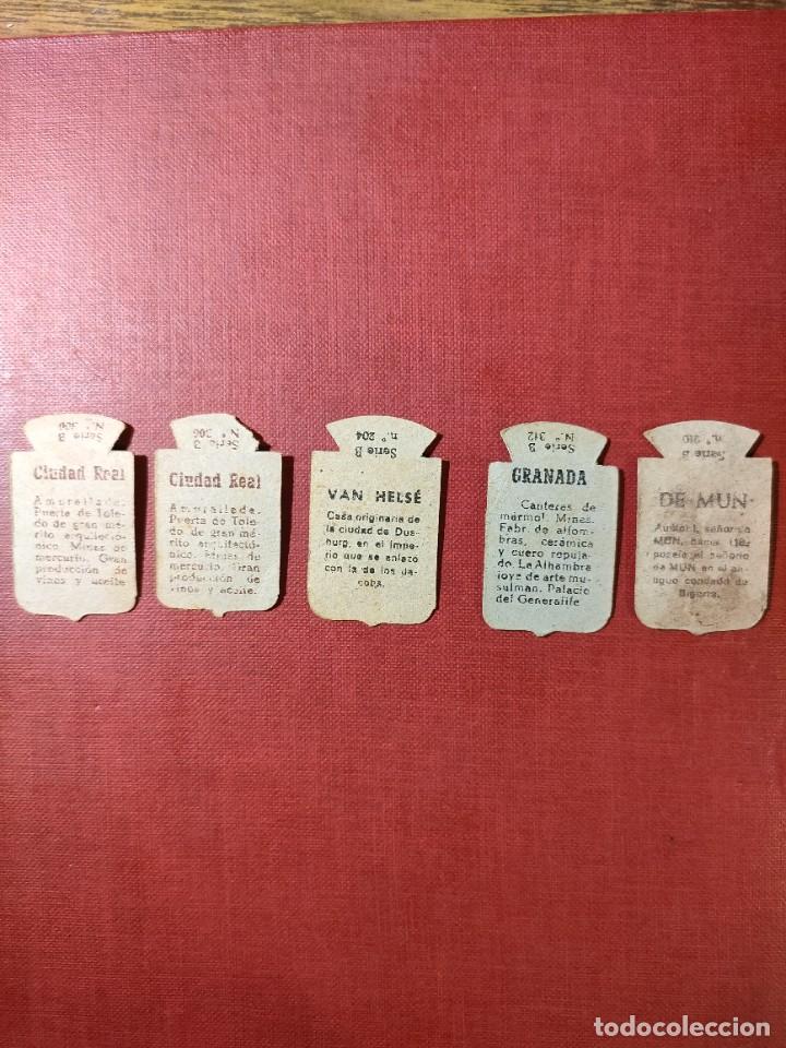 Coleccionismo cromos antiguos: Cromos emblema corriente 30 CTS. - Foto 2
