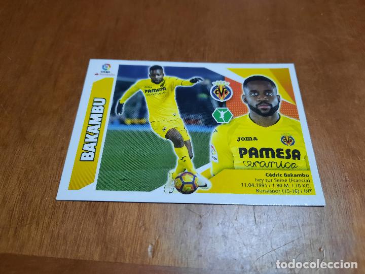 Collezionismo Figurine antiche: BAKAMBU 14. VILLARREAL. EDICIONES ESTE. NO PEGADO. 2017-18. BUEN ESTADO