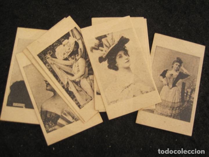 Coleccionismo cromos antiguos: LOTE DE 8 CROMOS ANTIGUOS-PAPEL DE FUMAR LA MARIPOSA-VER FOTOS-(CR-2845)