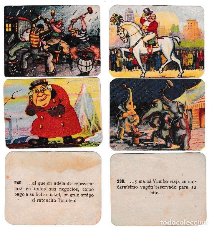 Coleccionismo cromos antiguos: Cromos de Dumbo - Foto 1