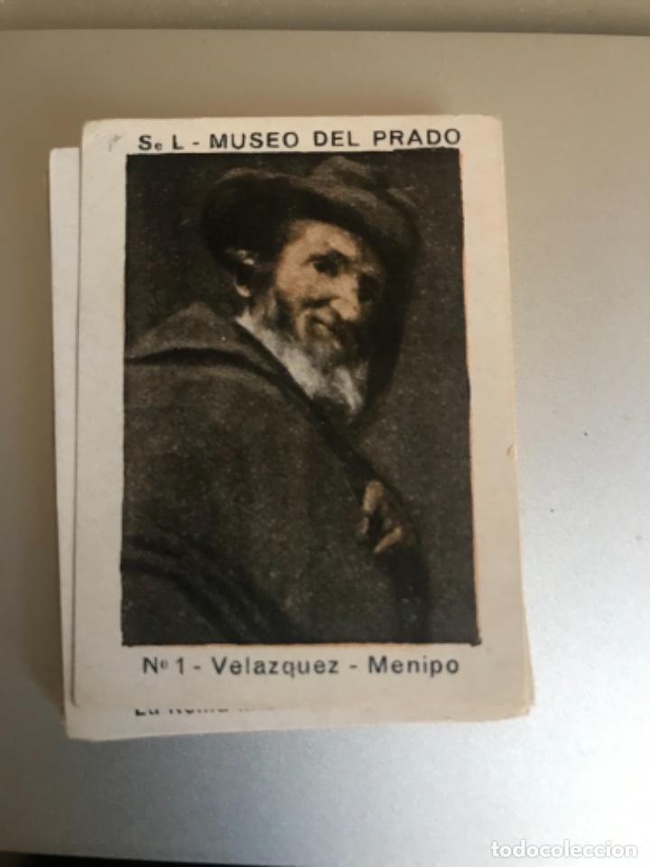 Coleccionismo Cromos antiguos: Lote 25 cromos Cuadros Museo Prado
