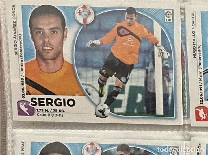 Coleccionismo cromos antiguos: Sergio CELTA LIGA ESTE 2014 2015 14 15 - Foto 1