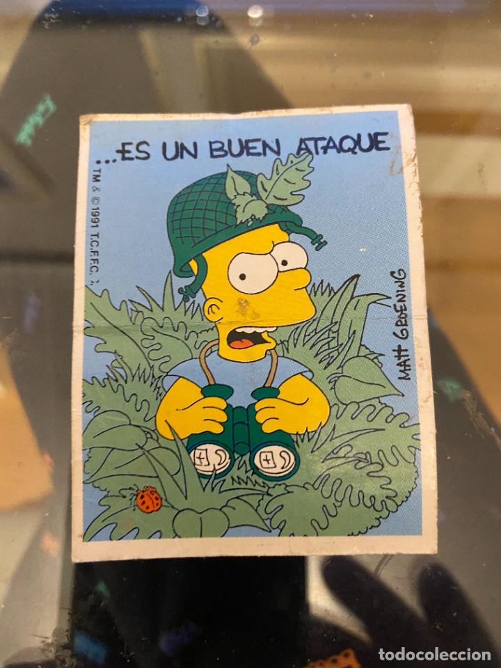 Coleccionismo cromos antiguos: SIMPSON CROMO SIN TRASERA - Foto 1