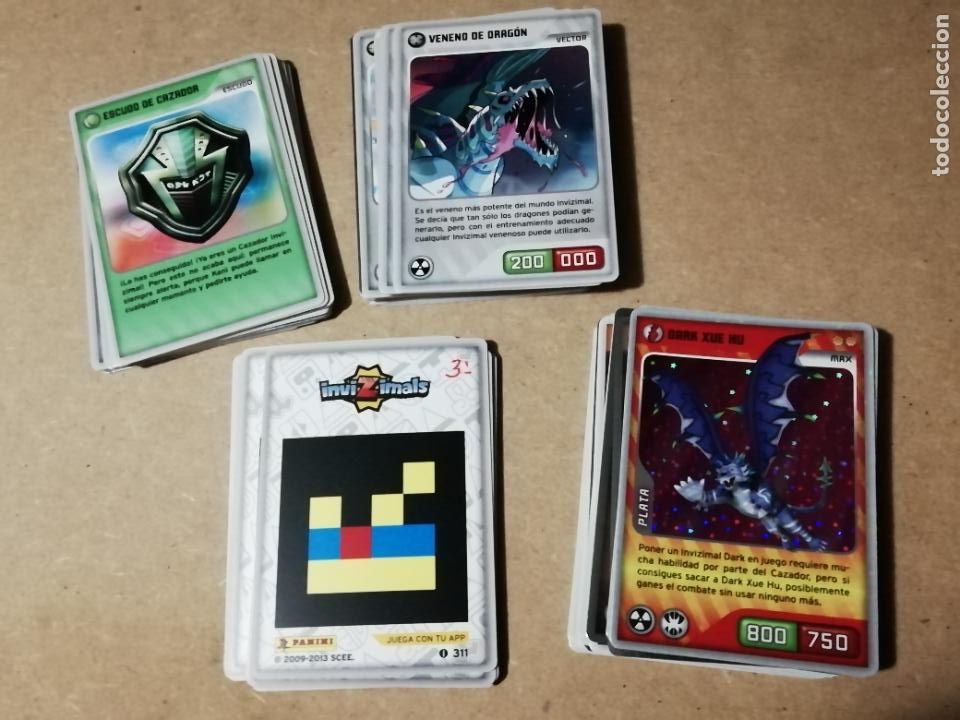 Coleccionismo cromos antiguos: LOTE 78 CROMOS INVIZIMALS - Foto 1