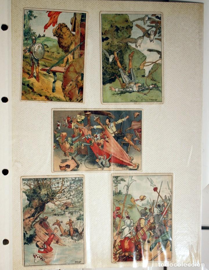 Coleccionismo cromos antiguos: DON QUIJOTE DE LA MANCHA - COMPLETA - Foto 5