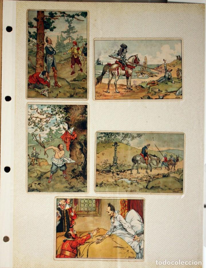 Coleccionismo cromos antiguos: DON QUIJOTE DE LA MANCHA - COMPLETA - Foto 7