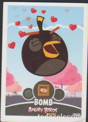 Coleccionismo cromos antiguos: cromo 44 BOMB ANGRY BIRDS 2012 E-MAX - Foto 1