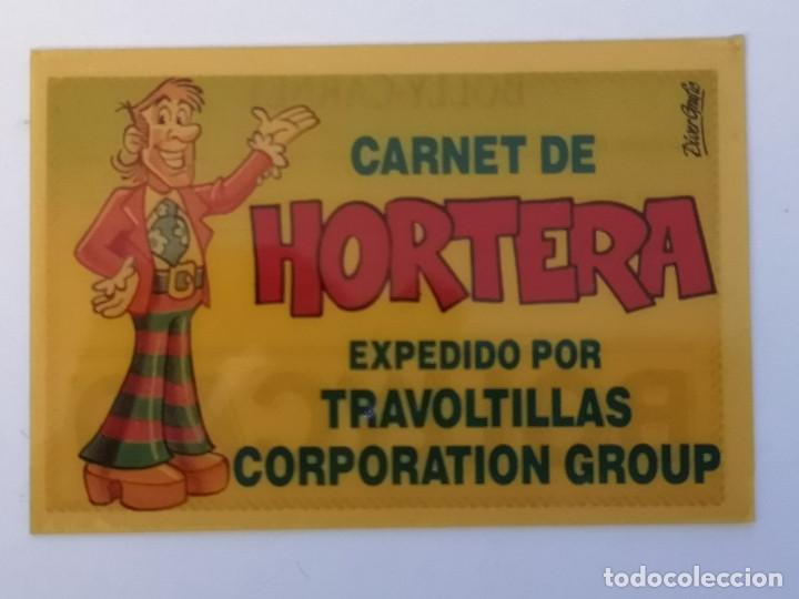Coleccionismo cromos antiguos: CROMOS BOLLYCAO - CARNET DE HORTERA