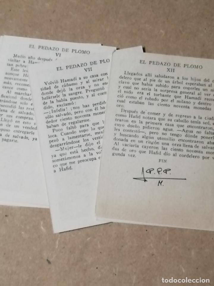 Coleccionismo cromos antiguos: COLECCI&Oacute;N EL PEDAZO DE PLOMO - Foto 3