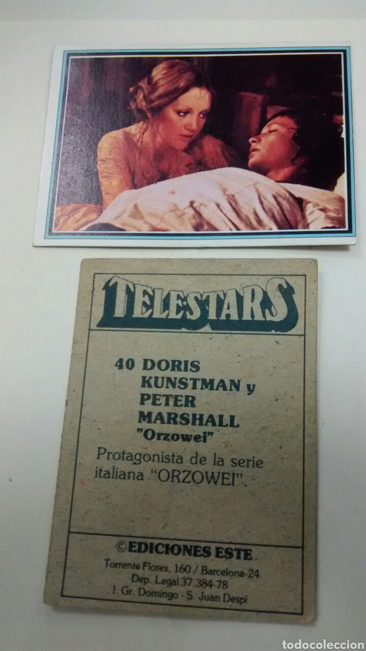 Coleccionismo cromos antiguos: TELESTARS, EDICIONES ESTE, 1978, CROMO N&ordm; 40 (A1) - Foto 1