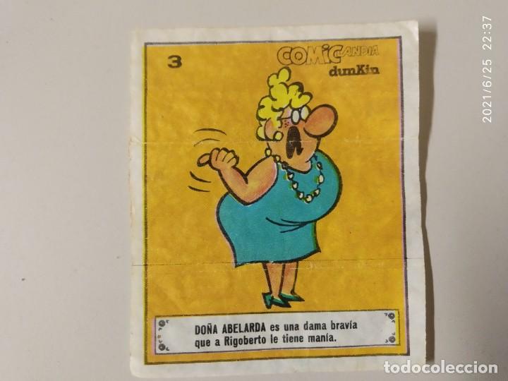 Coleccionismo cromos antiguos: DO&Ntilde;A ABELARDA 3 COMICLANDIA DUNKIN. - Foto 1
