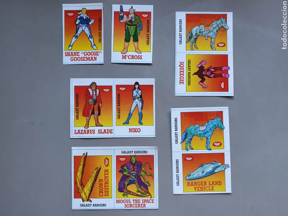 Coleccionismo cromos antiguos: CROMOS GALAXY RANGERS RECORD JUNIOR 1986 - Foto 1